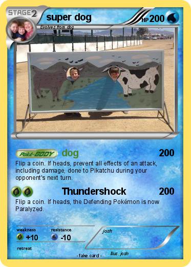 Pokemon super dog