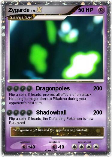 Pokemon Zygarde