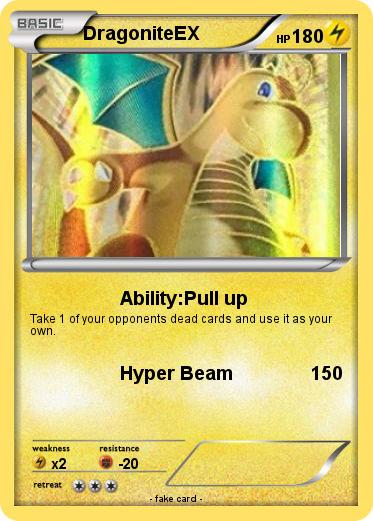 Pokemon DragoniteEX