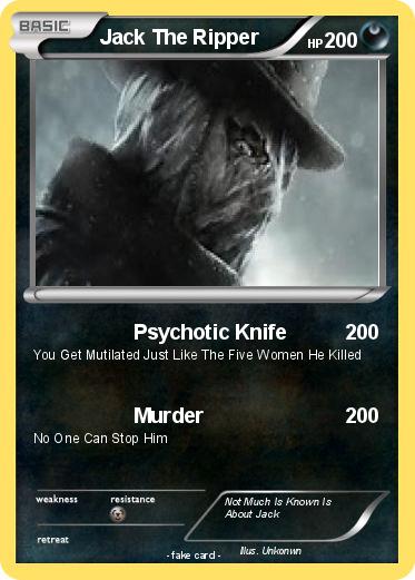 Pokemon Jack The Ripper