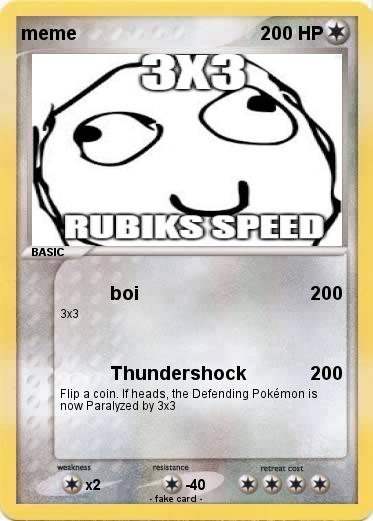 Pokemon meme