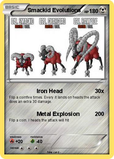 Pokemon Smackid Evolutions