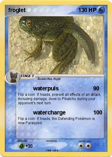 Pokemon froglet