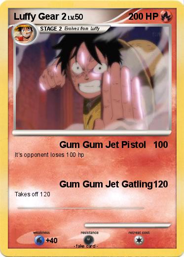 Pokemon Luffy Gear 2