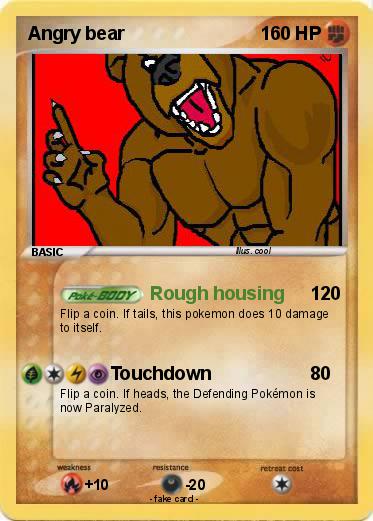 Pokemon Angry bear