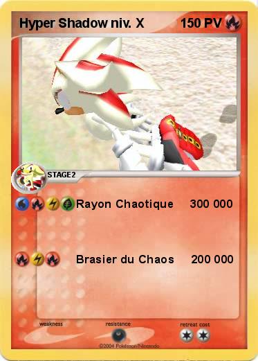 Pokemon Hyper Shadow niv. X