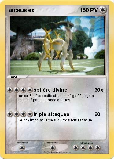 Pokemon arceus ex