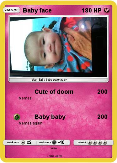 Pokemon Baby face