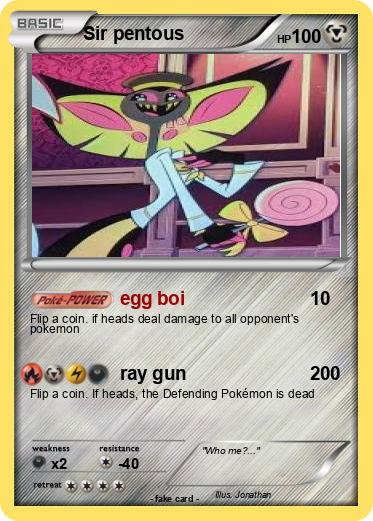 Pokemon Sir pentous