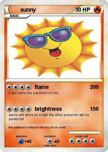 Pokemon sunny