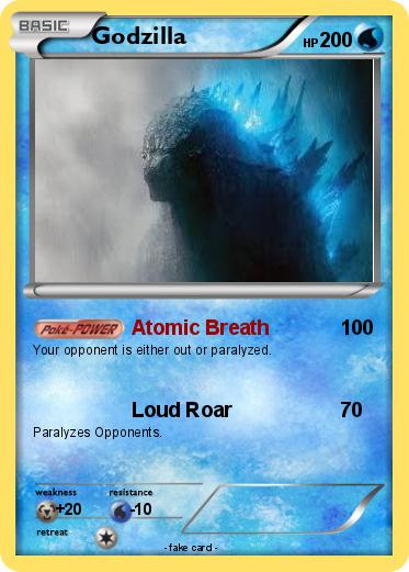 Pokemon Godzilla