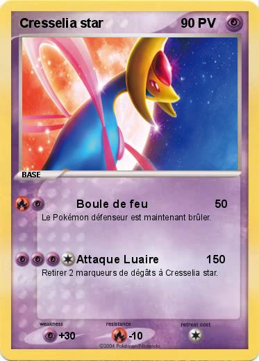 Pokemon Cresselia star