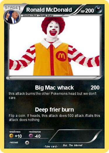 Pokemon Ronald McDonald