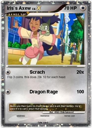 Pokemon Iris`s Axew