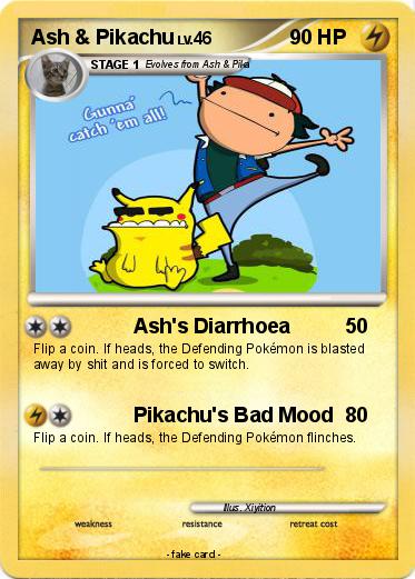Pokemon Ash & Pikachu