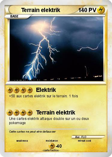 Pokemon Terrain elektrik