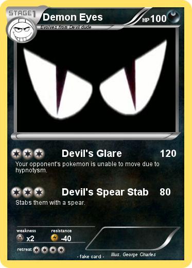 Pokemon Demon Eyes