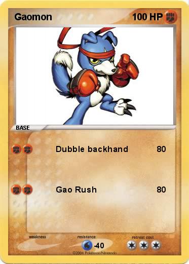 Pokemon Gaomon