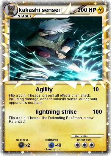 Pokemon kakashi sensei
