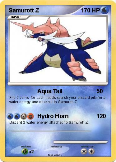 Pokemon Samurott Z