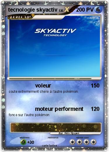 Pokemon tecnologie skyactiv