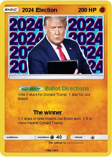 Pokemon 2024 Election