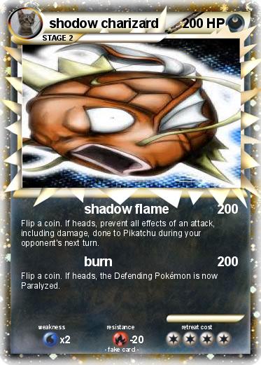 Pokemon shodow charizard