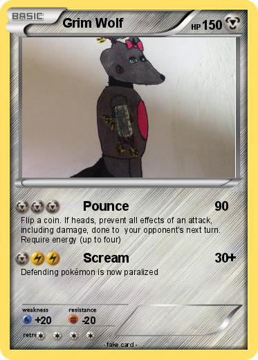Pokemon Grim Wolf