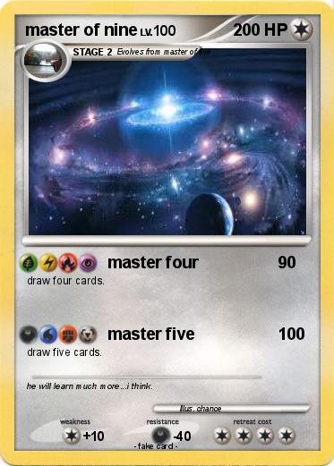 Pokemon master of nine