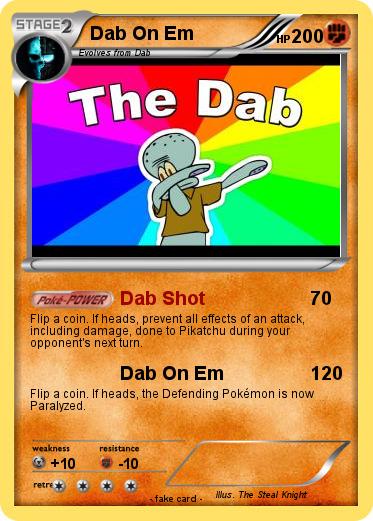 Pokemon Dab On Em