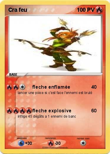 Pokemon Cra feu 