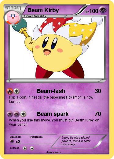 Pokemon Beam Kirby