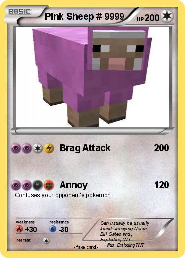 Pokemon Pink Sheep # 9999
