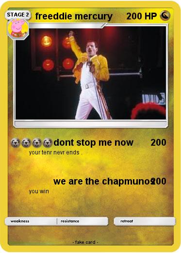 Pokemon freeddie mercury