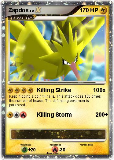 Pokemon Zapdos