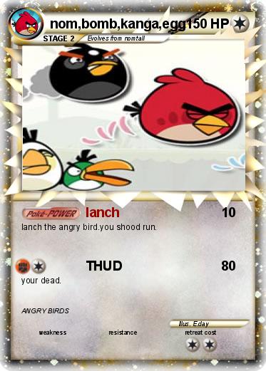 Pokemon nom,bomb,kanga,egg