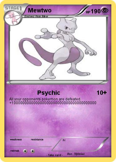 Pokemon Mewtwo