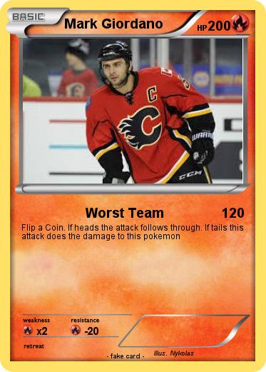 Pokemon Mark Giordano
