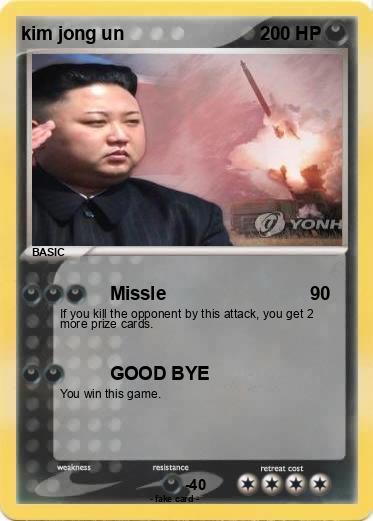 Pokemon kim jong un