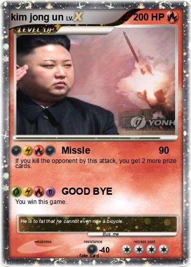 Pokemon kim jong un
