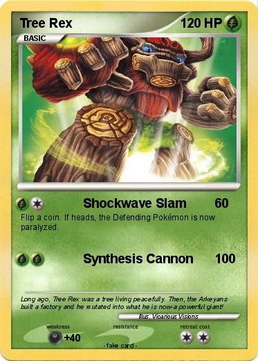 Pokemon Tree Rex