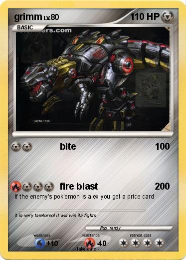 Pokemon grimm