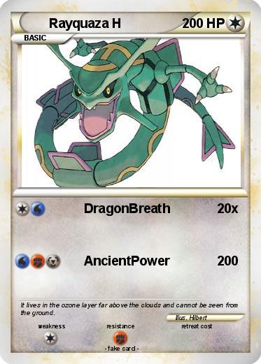 Pokemon Rayquaza H