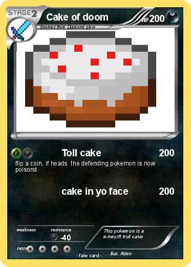 Pokemon Cake of doom