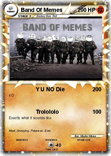 Pokemon Band Of Memes