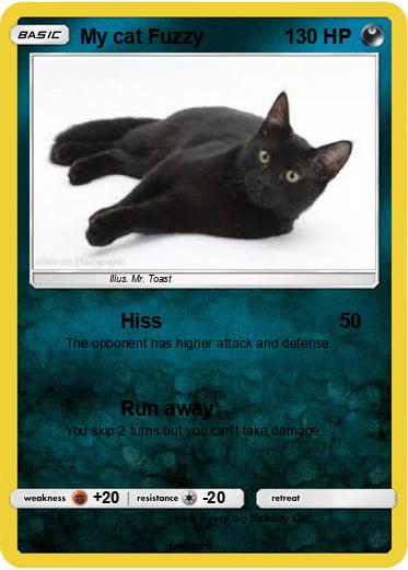 Pokemon My cat Fuzzy