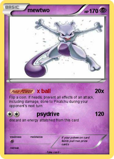 Pokemon mewtwo