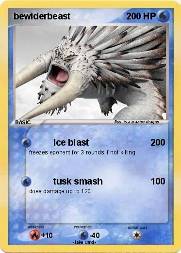 Pokemon bewiderbeast