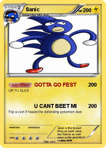Pokemon Sanic