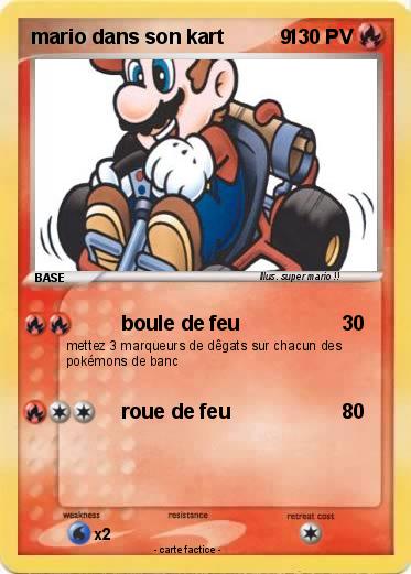 Pokemon mario dans son kart          9